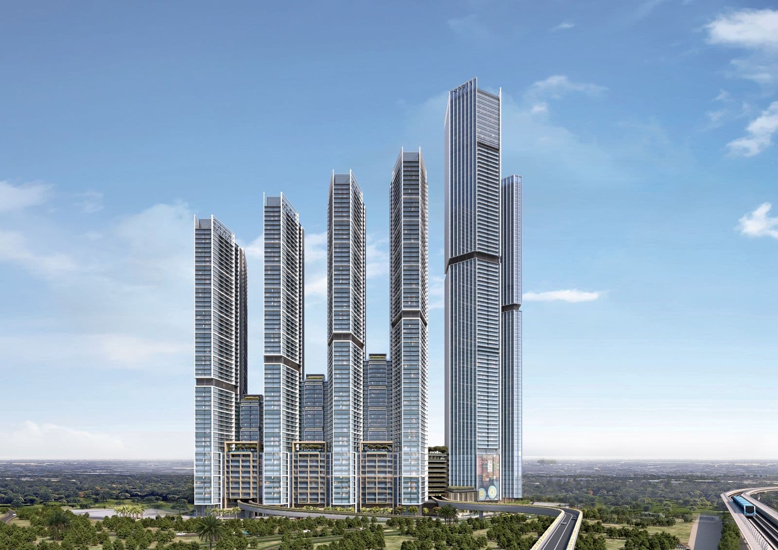The Serene at Sobha Central in Sobha Central